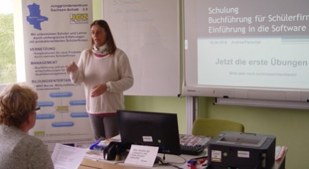 Schülerfirmenschulung in Gräfenhainichen